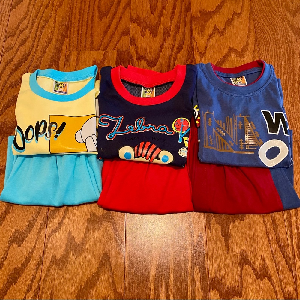 Bundle of 3 NWOT Boys Graphic T-shirt and Shorts Sets
